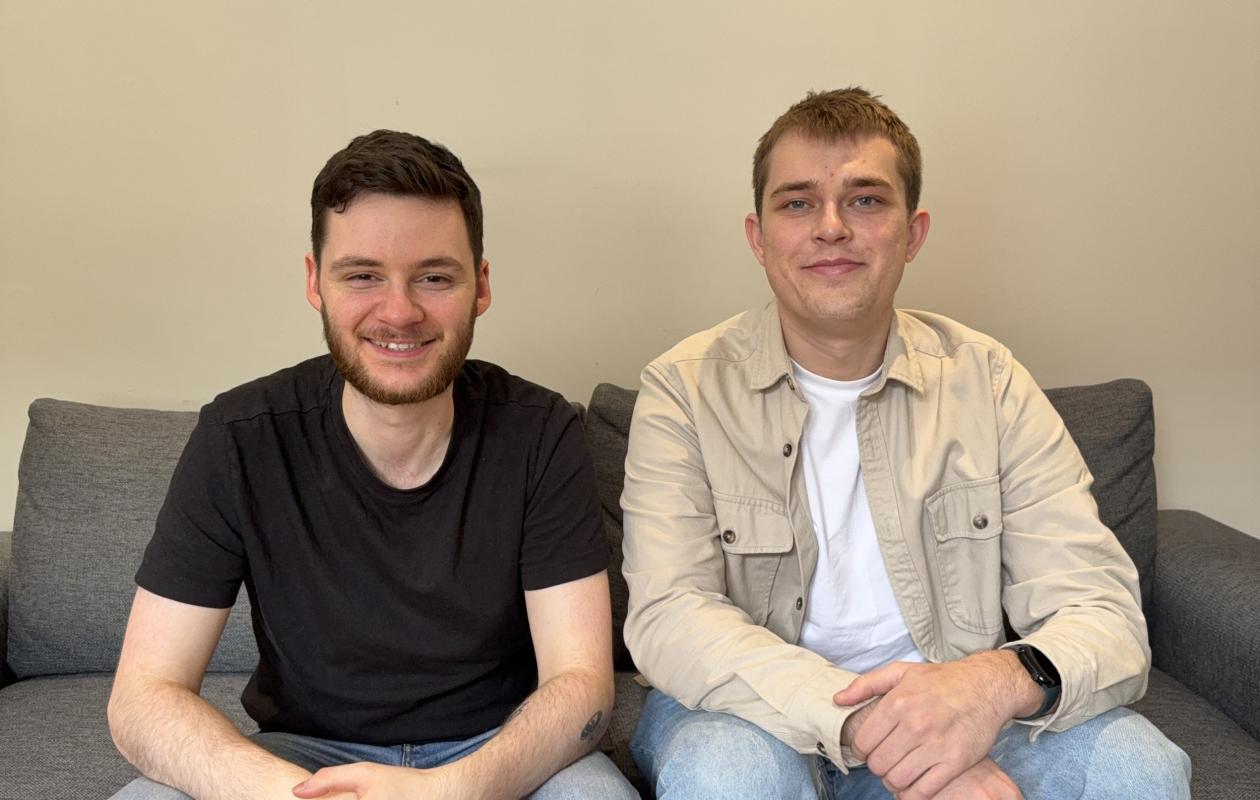 Finlay Harrison and Lewis Findlay